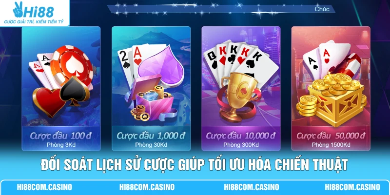 TP Game Bài 3D Sảnh Cược Minh Bạch Top Đầu Tại Hi88 2 Đối soát lịch sử cược giúp tối ưu hóa chiến thuật