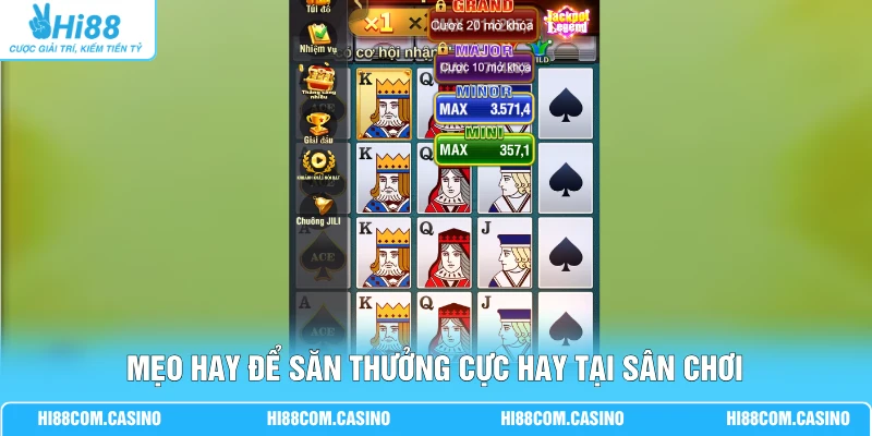 Nổ Hũ Siêu Cấp ACE - Hi88 Thưởng Tiền Triệu Qua Lượt Spin 3 Mẹo hay để săn thưởng cực hay tại sân chơi